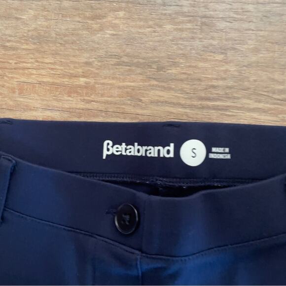 Betabrand Pull On Pants Small Blue Stretch - Picture 4 of 6